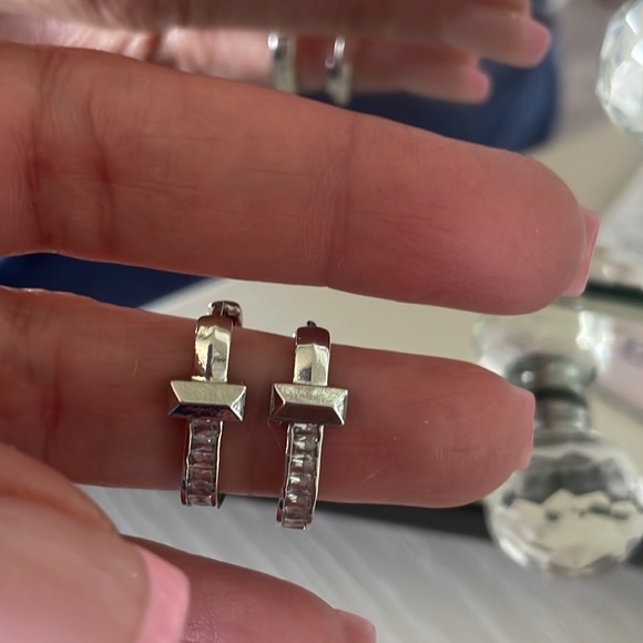 TF Earrings Stainless Steel - Picture 2 of 4